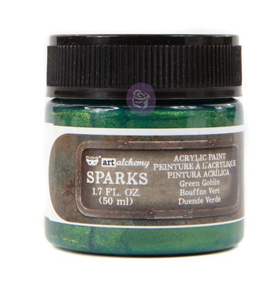 Prima Marketing - Finnabair - Art Alchemy - Sparks - Green Goblin