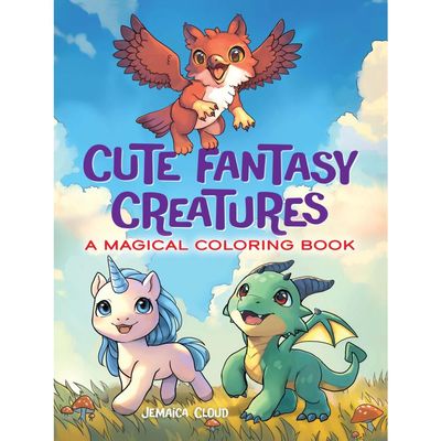 Dover Books - Colouring Books - Cute Fantasy Creatures