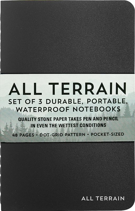 Peter Pauper Press - All Terrain Notebooks - 3 Pk