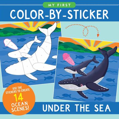 Peter Pauper Press - Sticker Book - Colour By Stickers - Under the Sea