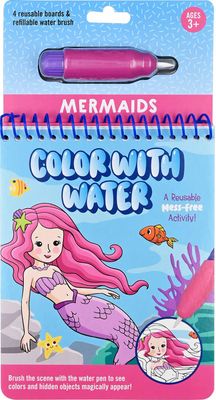 Peter Pauper Press - Colour With Water - Mermaids