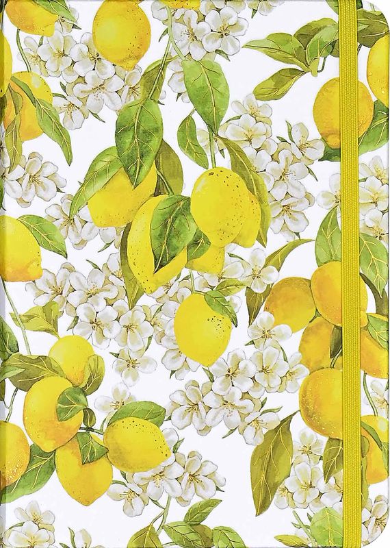 Peter Pauper Press - Lined Journals - 5'' x 7'' - Amalfi Lemons