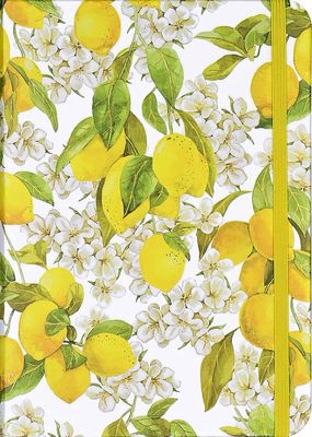 Peter Pauper Press - Lined Journals - 5'' x 7'' - Amalfi Lemons