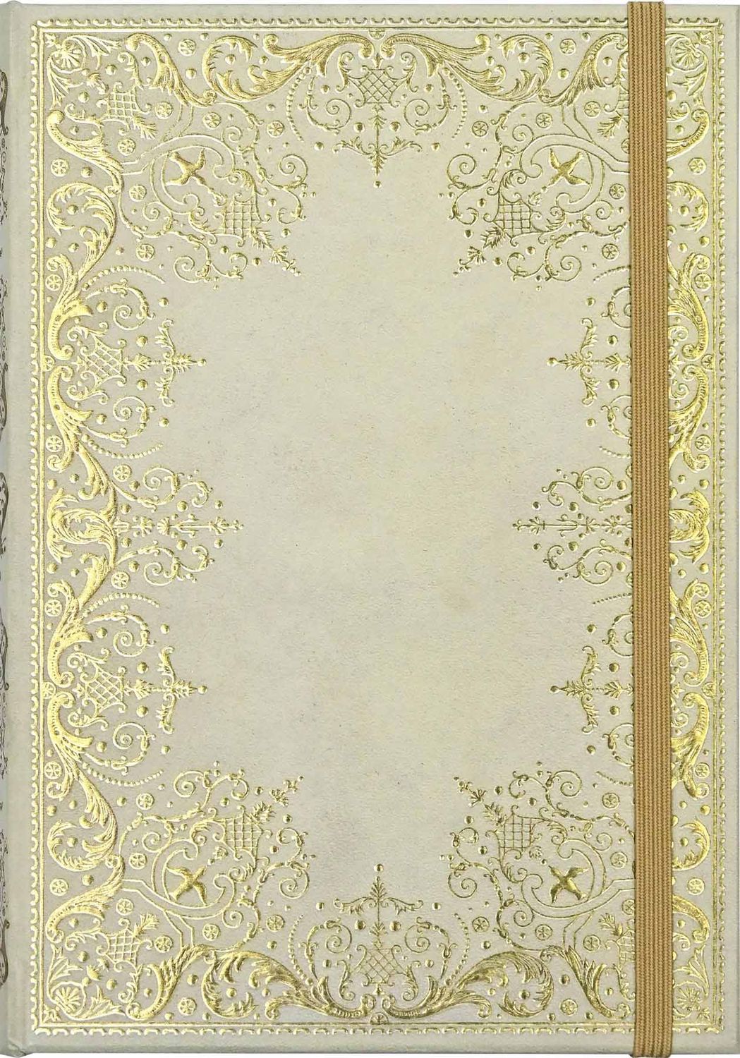 Peter Pauper Press - Lined Journals - 5'' x 7'' - Gilded Ivory