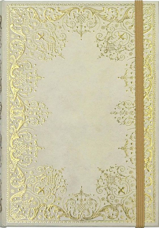 Peter Pauper Press - Lined Journals - 5'' x 7'' - Gilded Ivory