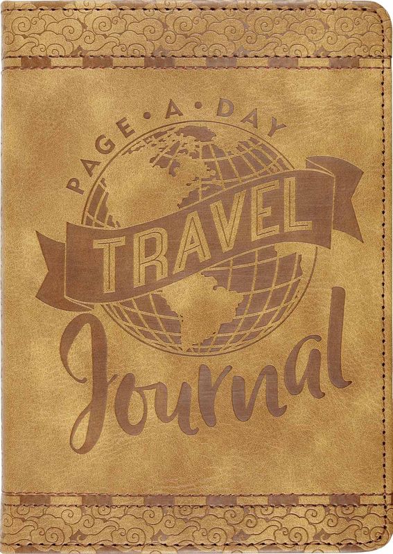 Peter Pauper Press - Artisan Lined Journals - 5"x7" - Page a Day - Travel