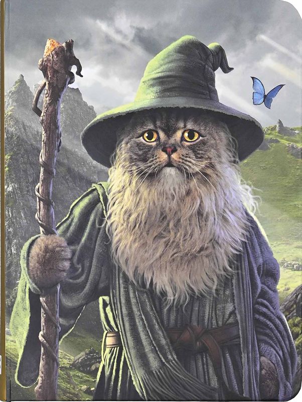 Peter Pauper Press - Lined Journals - 6-1/4'' x 8-1/4'' - Catdalf