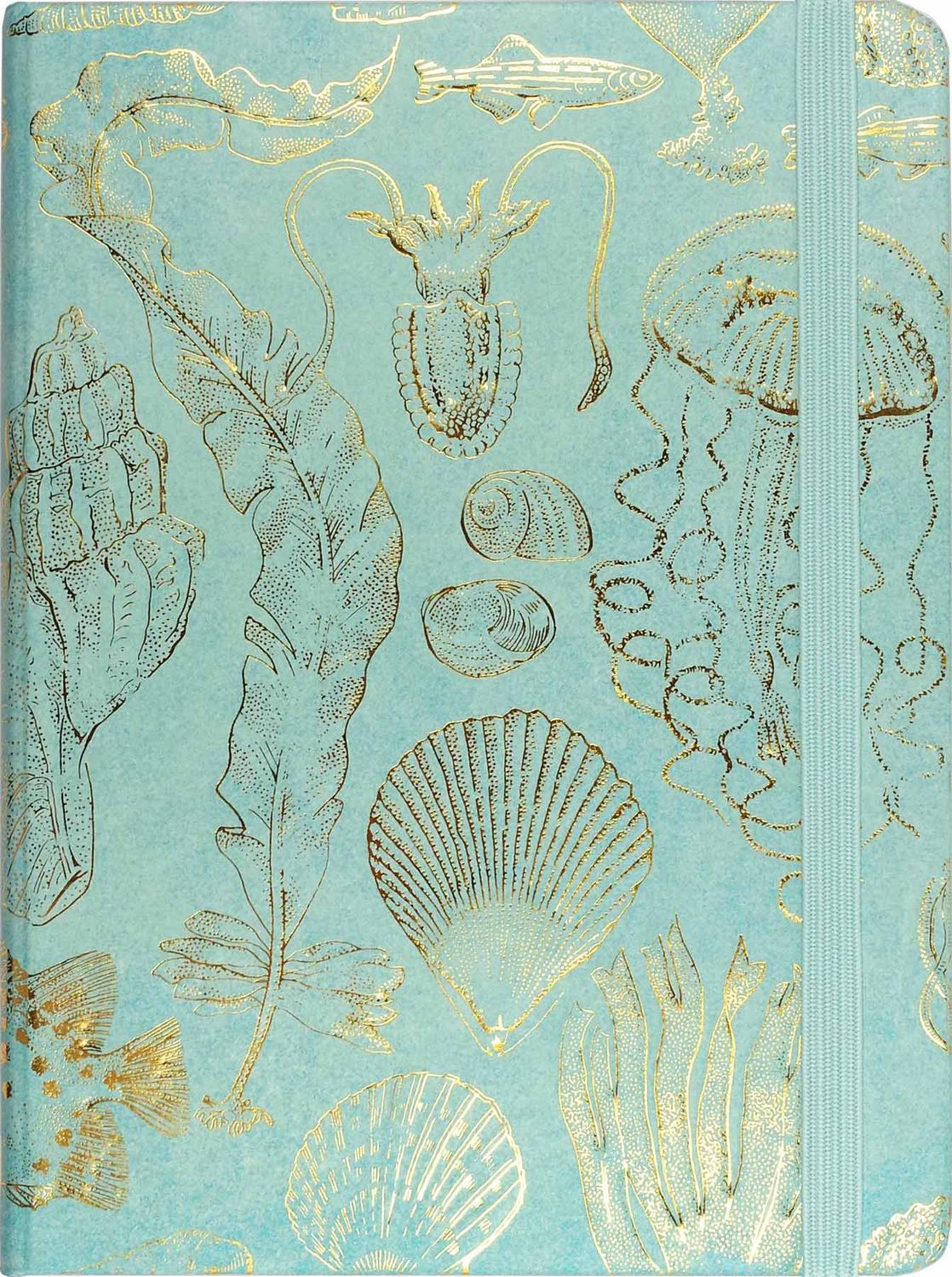Peter Pauper Press - Lined Journals - 6-1/4'' x 8-1/4'' - Sealife Sketches