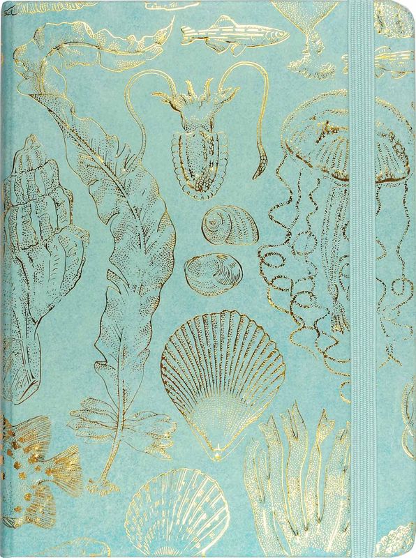 Peter Pauper Press - Lined Journals - 6-1/4'' x 8-1/4'' - Sealife Sketches