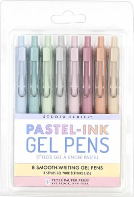 Peter Pauber Press - Pastel Ink Gel Pens - 8pk
