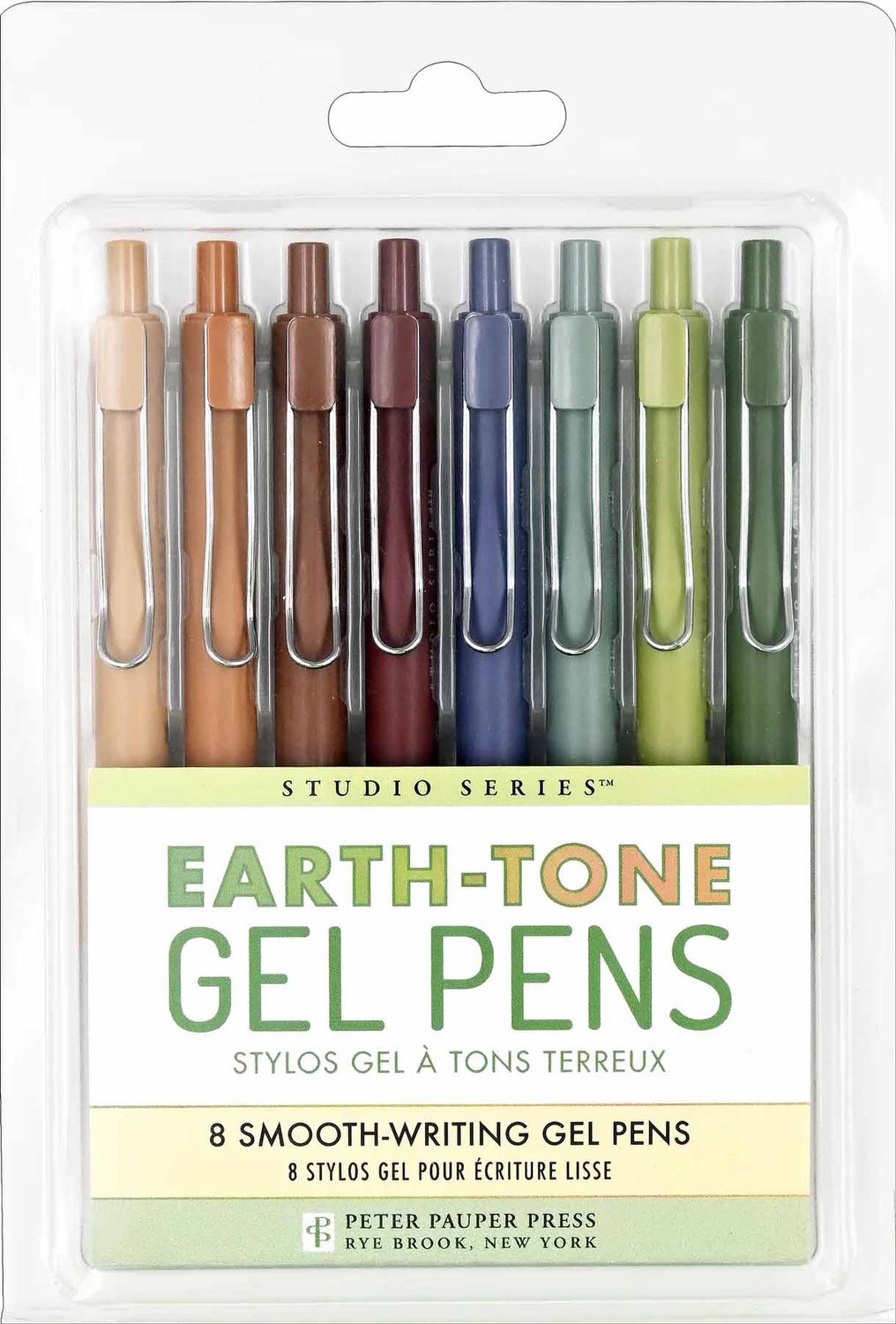 Peter Pauber Press - Earthtone Gel Pens - 8pk