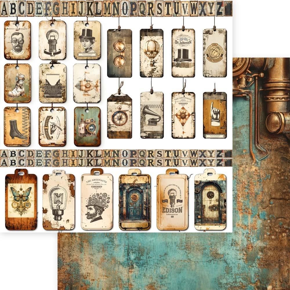 Asuka Studio - Visionaries - 12"x12" Double-sided-Paper - Invention