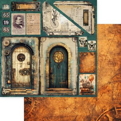 Asuka Studio - Visionaries - 12"x12" Double-sided-Paper - Doors
