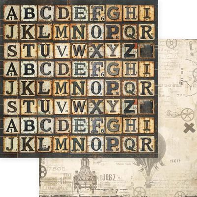 Asuka Studio - Visionaries - 12"x12" Double-sided-Paper - Letters