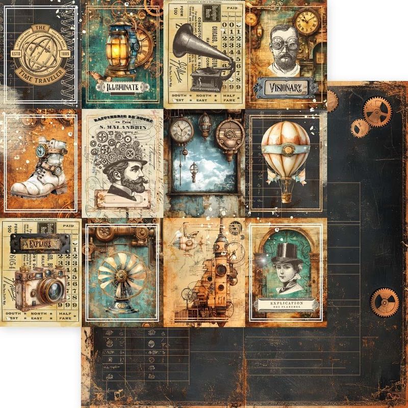 Asuka Studio - Visionaries - 12"x12" Double-sided-Paper - Visionaries