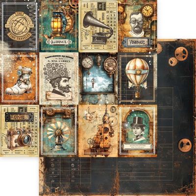 Asuka Studio - Visionaries - 12"x12" Double-sided-Paper - Visionaries