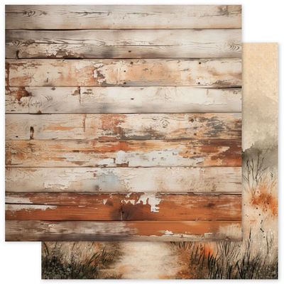 Paper Rose - 12"x12" Double-sided Paper - Halloween Hollow Basics - C