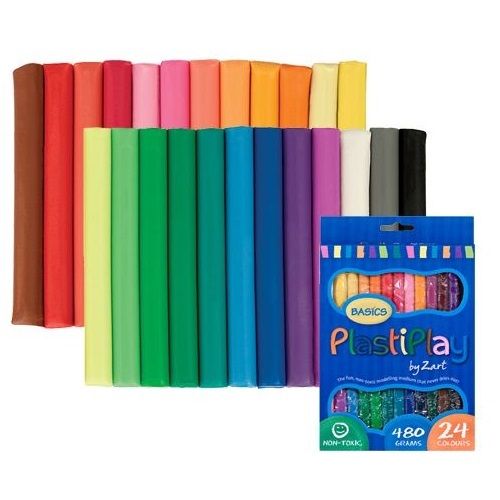 Zart - PlastiPlay - 24 Colours - Non toxic