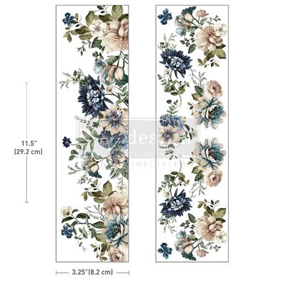 Prima Marketing Re-Design - Luxe Transfer - Whispers of Indigo