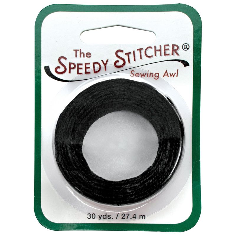 Speedy Stitcher® - Replacement Thread - Coarse Skein -  30yd - Black