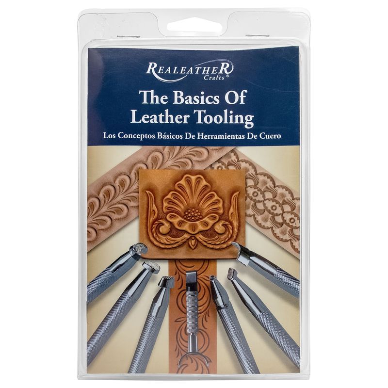 Realeather Crafts - Basic Leather Tooling Set - With Swivel Knife