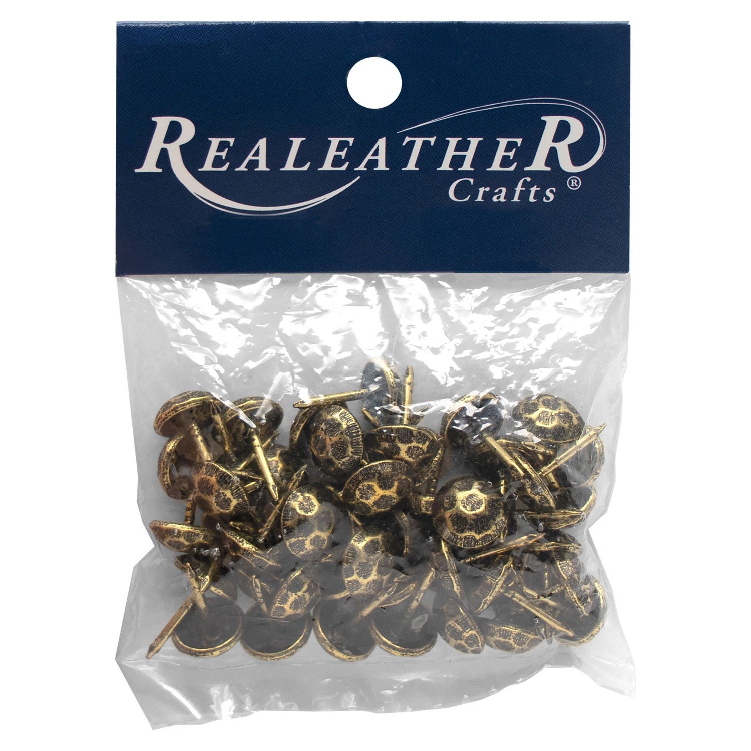 Realeather Crafts - Furniture Tack - Hammered