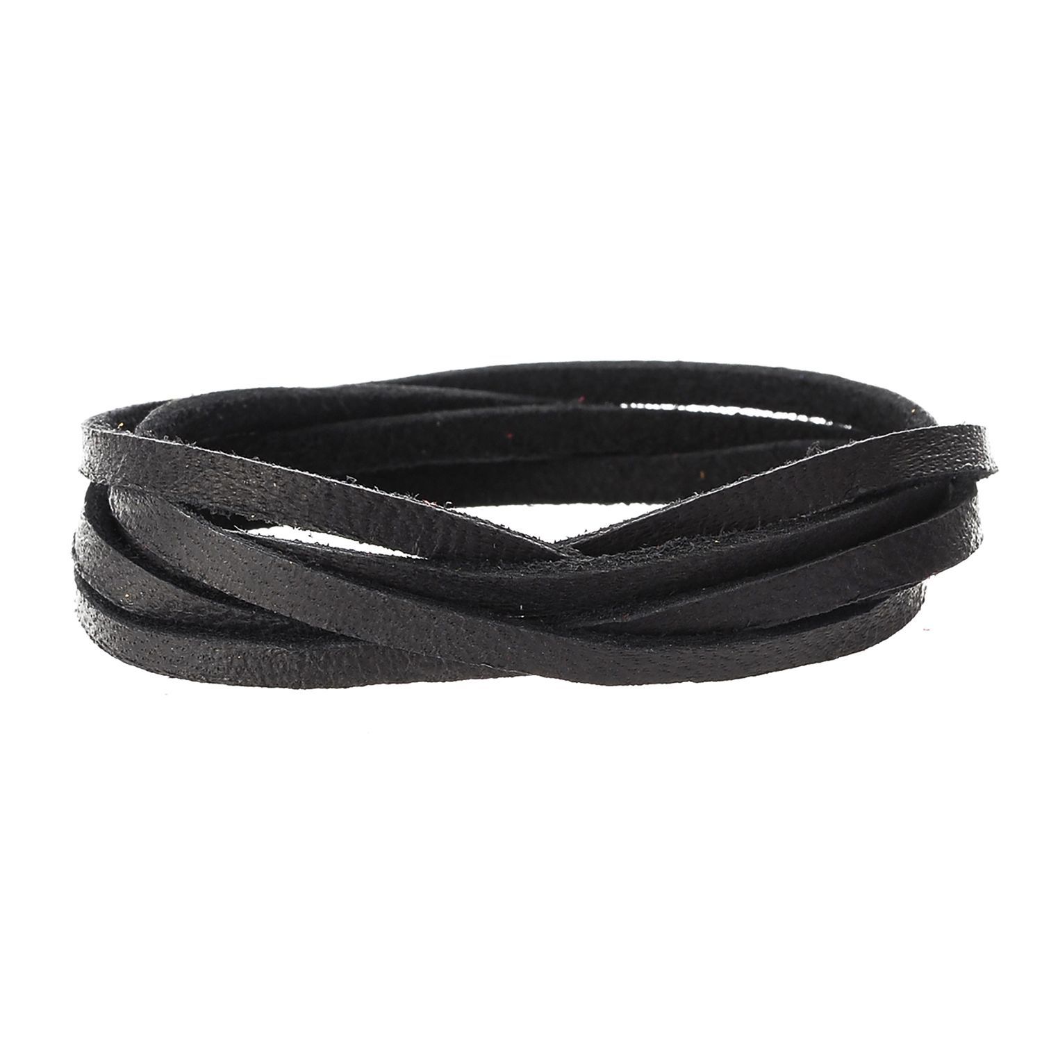 Realeather Crafts - Deerskin Lace 1/8" x 2 yards - Black