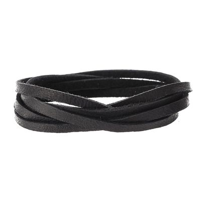 Realeather Crafts - Deerskin Lace 1/8" x 2 yards - Black