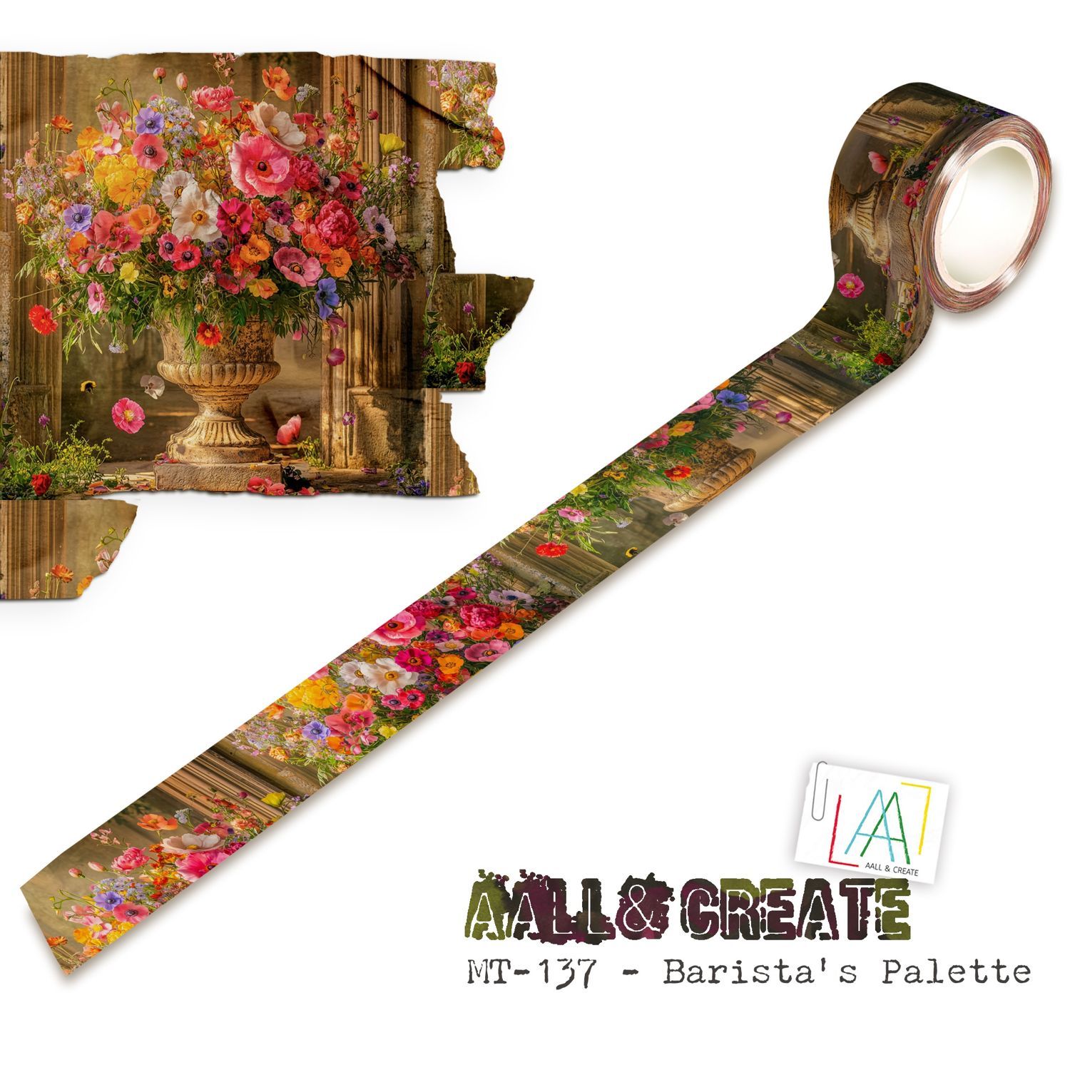 AALL & Create - Washi Tape - Barista's Palette - 25mm x 10m