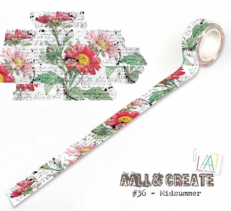 AALL &amp; Create - Washi Tape - Midsummer - 25mm x 10m