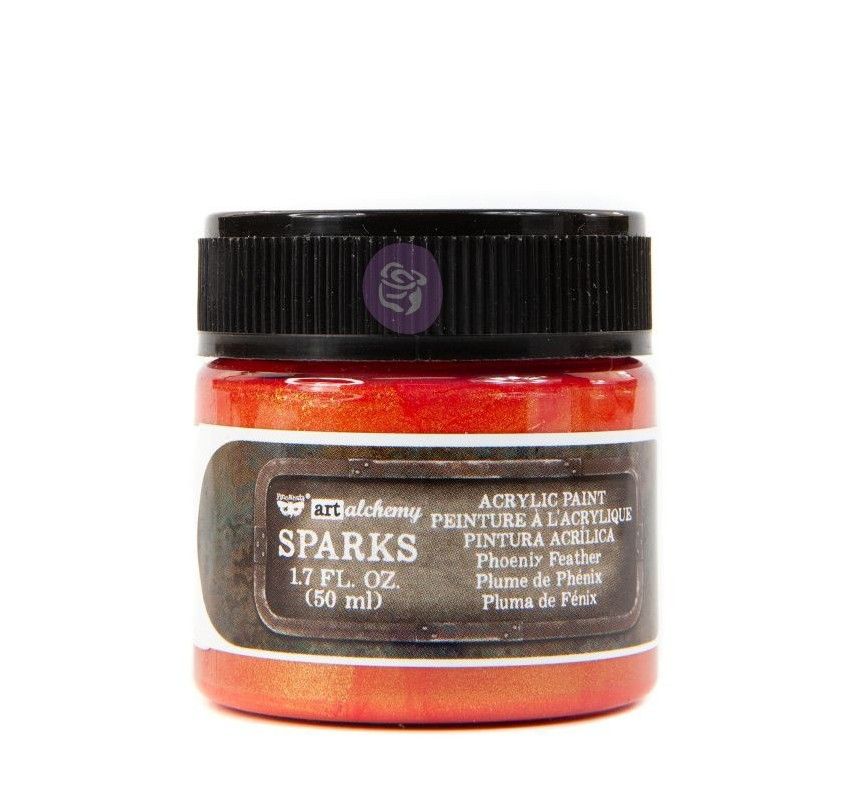Prima Marketing - Finnabair - Art Alchemy - Sparks - Phoenix Feather