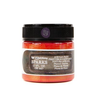 Prima Marketing - Finnabair - Art Alchemy - Sparks - Phoenix Feather