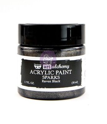 Prima Marketing - Finnabair - Art Alchemy - Sparks - Raven Black