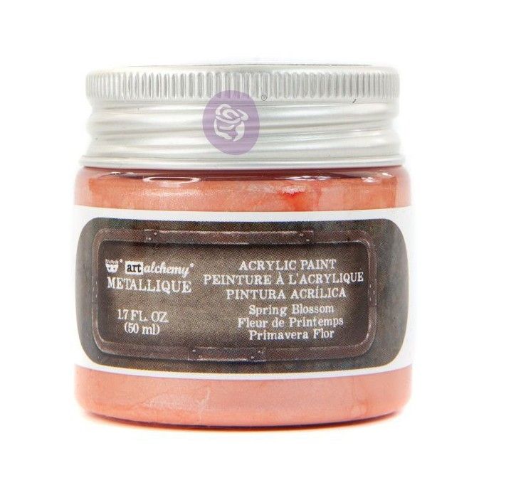 Prima Marketing - Finnabair - Art Alchemy - Metallique Acrylic Paint - Spring Blossom