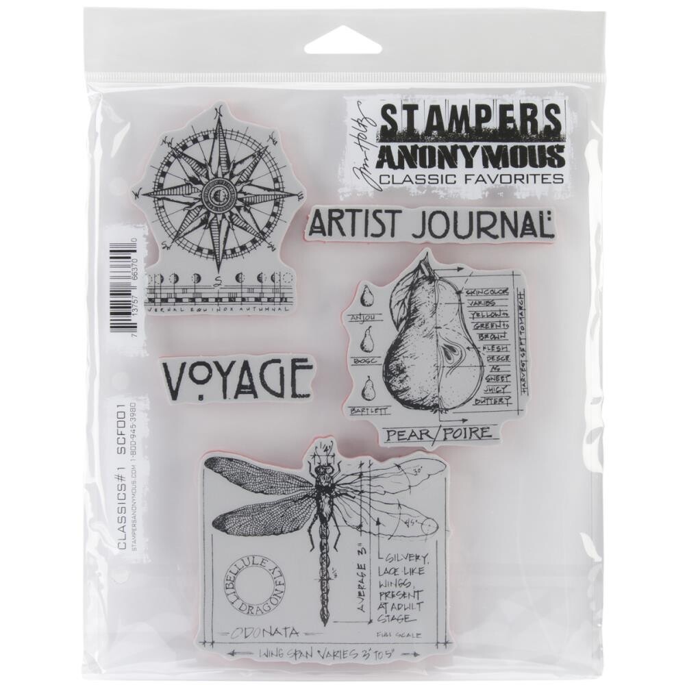 Stampers Anonymous - Classics - Cling Mount Stamp - Classics #1