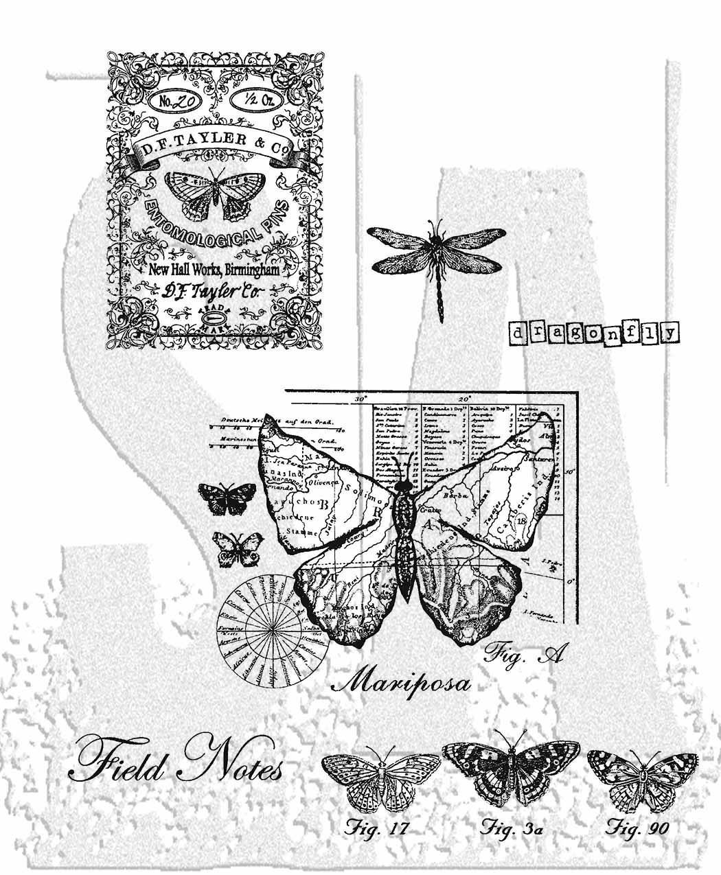 Stampers Anonymous - Classics - Cling Mount Stamp - Classics #017