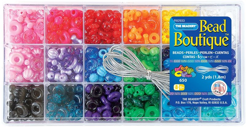 The Bedery - Bead Boutique - 18 Compartment Bead Box