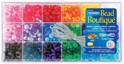 The Bedery - Bead Boutique - 18 Compartment Bead Box
