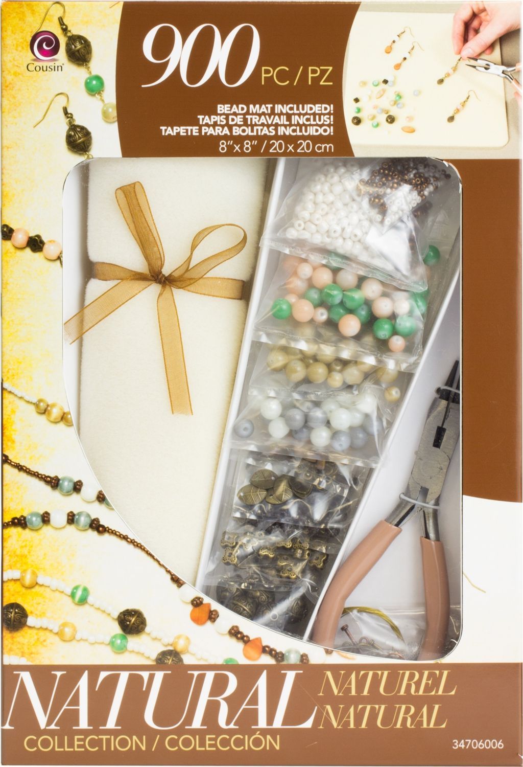 Cousin - Bead Kit - Natural Collection