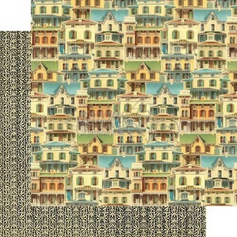 Graphic 45 - Artisan Style - 12"x12" Double-sided Paper - This Old House