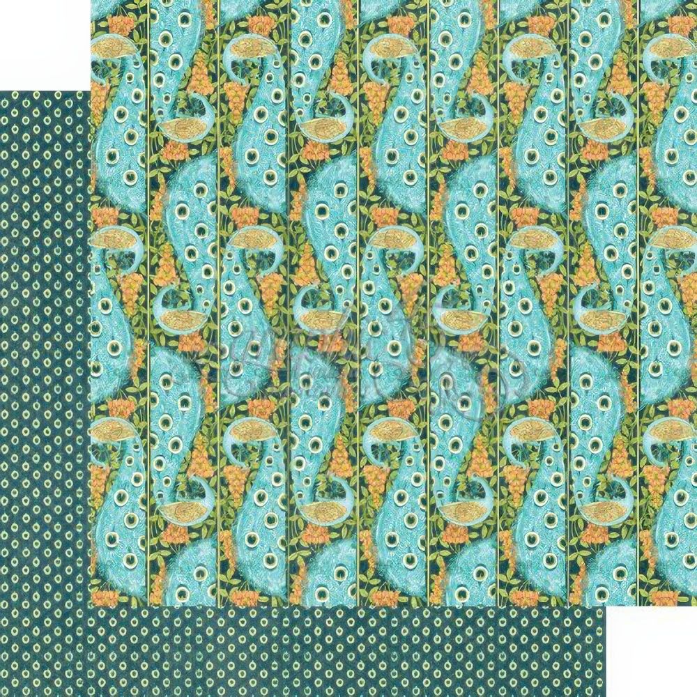 Graphic 45 - Artisan Style - 12"x12" Double-sided Paper - Patterns of the Past