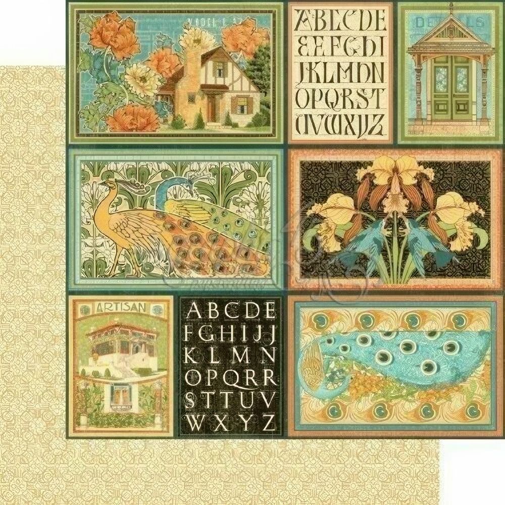Graphic 45 - Artisan Style - 12"x12" Double-sided Paper - Creative Ideal