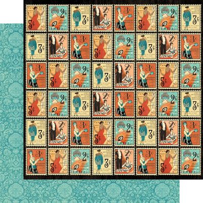 Graphic 45 - Couture - 12"x12" Double-sided Paper - Classy