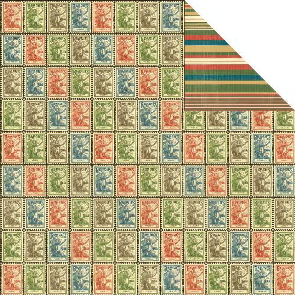 Graphic 45 - Good Ol' Sports - 12"x12" Double-sided Paper - Victory