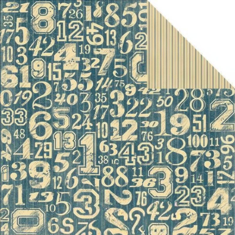 Graphic 45 - Good Ol' Sports - 12"x12" Double-sided Paper - Teamwork