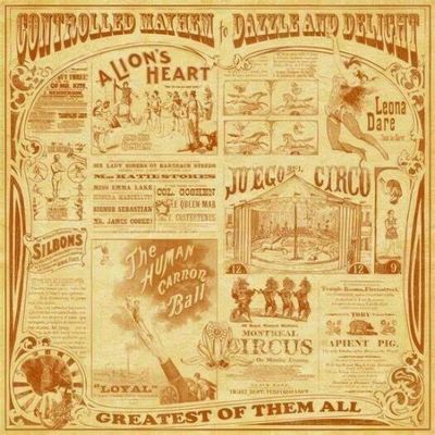 Graphic 45 - Le Cirque - 12"x12" D/S Paper - Under the Big Top