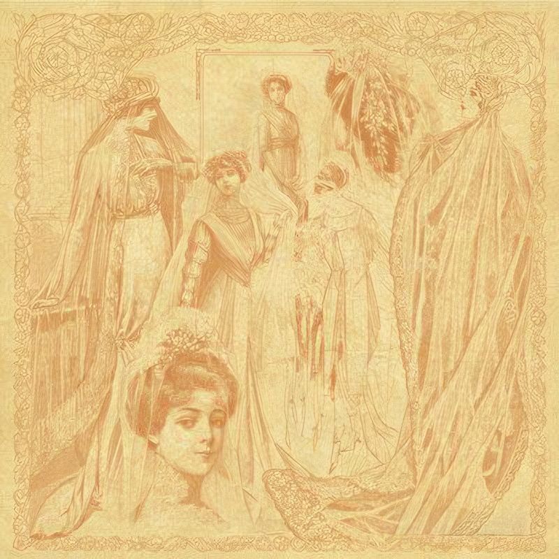 Graphic 45 - Le Romantique - 12"x12" D/S Paper - My Beloved