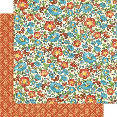 Graphic 45 - Mother Goose - 12"x12" D/S Paper - Ring Around the Roses