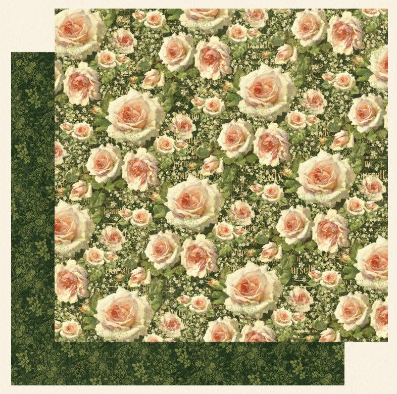 Graphic 45 - Portrait of a Lady - 12"x12" D/S Paper - Victoria