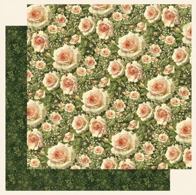 Graphic 45 - Portrait of a Lady - 12"x12" D/S Paper - Victoria